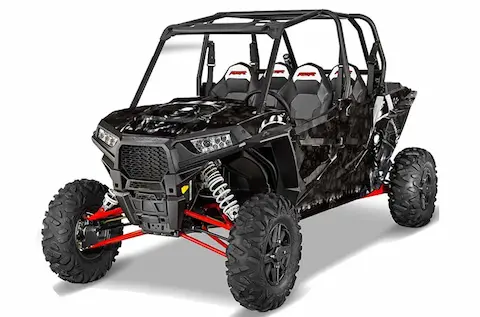 Polaris RZR 1000 XP 4 Door with the Reaper Black graphic kit